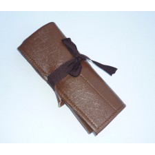 NÁŘADÍ - KOŽENKOVÝ OBAL (DOBOVÁ KOŽENKA) - HNĚDÝ 